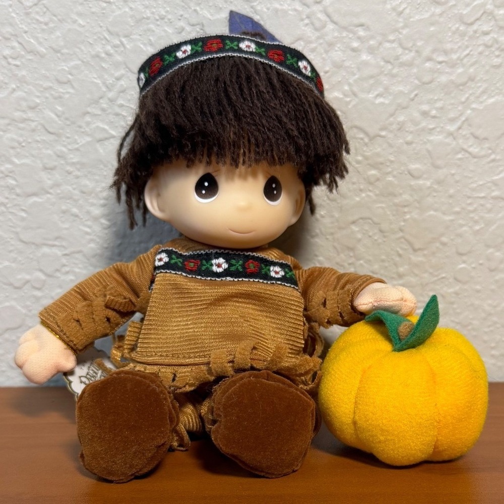 Precious Moments Baby Collection Plush Doll 2000 Limited Edition Pumpkin 7"